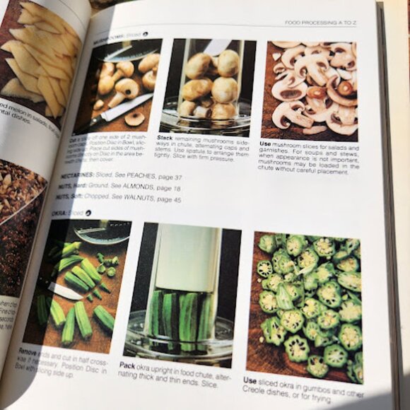 Cooking With A Food Processor Cookbook Book Hardcover GENERAL ELECTRIC 1978 - Picture 11 of 12